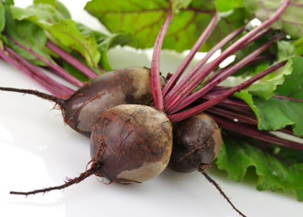 fresh beetroots